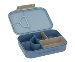 Lassig Caja de Almuerzo Compartimentos Bento Pattern Party Blue/Green^ Cajas De Almuerzo