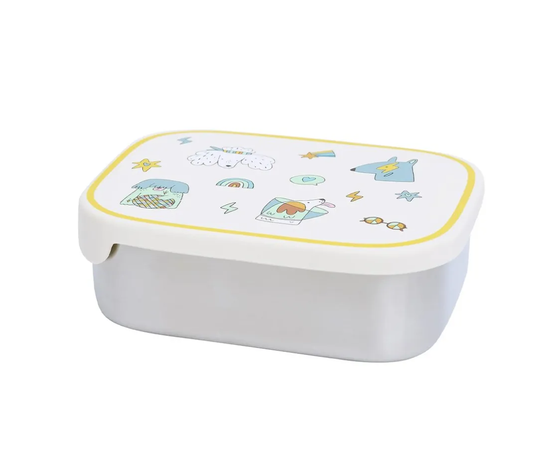 The Cotton Cloud Caja de Almuerzo Funky Dogs^ Cajas De Almuerzo