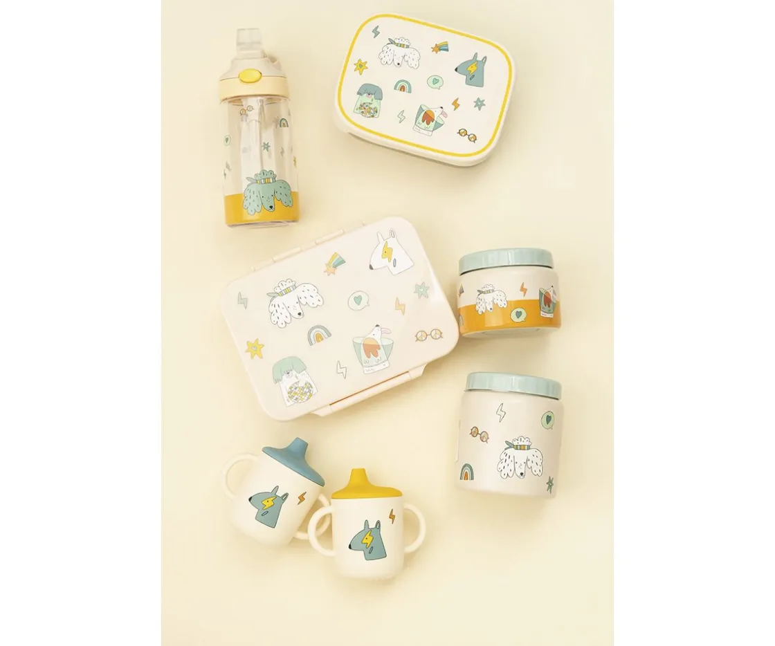 The Cotton Cloud Caja de Almuerzo Funky Dogs^ Cajas De Almuerzo