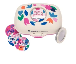 Monbento Caja de Almuerzo MB Gram Catimini Cream PaperCut