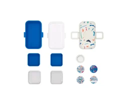 Monbento Caja de Almuerzo MB Tresor Catimini Blue Terrazo