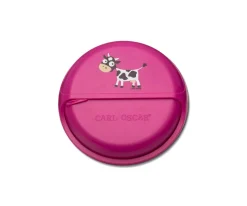 Carl Oscar Caja de Almuerzo SnackDisc Vaca Purple
