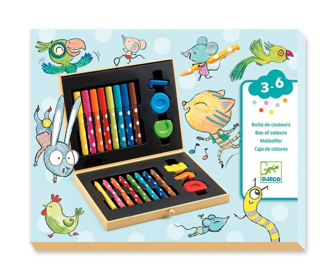 Niños Djeco Caja de colores