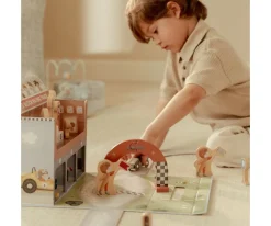 Niños Little Dutch Caja de Juego con Pista de Carreras FSC