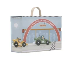 Niños Little Dutch Caja de Juego con Pista de Carreras FSC