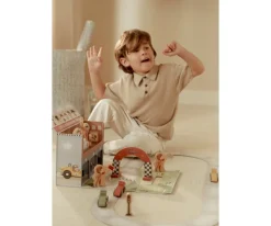 Niños Little Dutch Caja de Juego con Pista de Carreras FSC