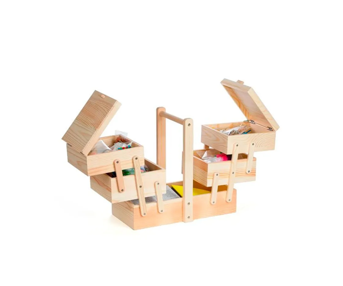 Niños Sycomore Caja de Manualidades 1000 Piezas