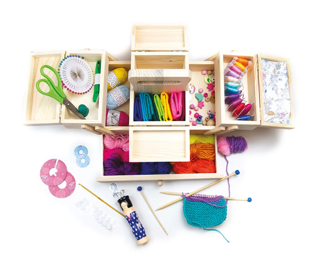 Niños Sycomore Caja de Manualidades de Lana