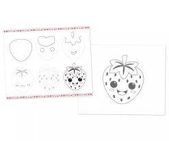 Niños Janod Caja Dibujo Creativo 20 Modelos Kawaii
