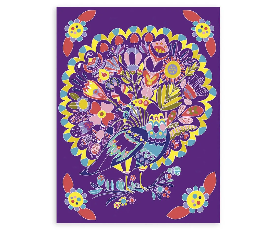 Niños Janod Caja Multiactividades Scratch Art