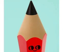 Omy Caja para Lápices Naranja^ Material Escolar