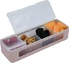 Melii Caja Snackle 4 Compartimentos Pink Luxe