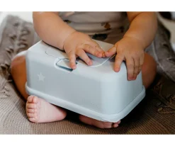 Funkybox Caja Toallitas Azul Pastel^Niños Porta Toallitas