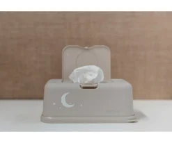 Funkybox Caja Toallitas Beige Luna^Niños Porta Toallitas