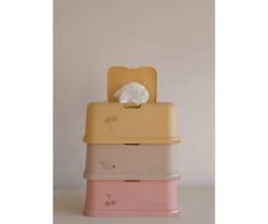 Funkybox Caja Toallitas Rosa Cereza^Niños Porta Toallitas