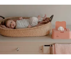 Funkybox Caja Toallitas Rosa Cereza^Niños Porta Toallitas