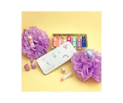 Niños Inuwet Cajita 7 Bálsamos Labiales Pompón Edición Limitada Navidad