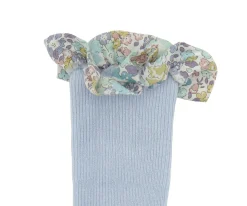 GoBabyGo Calcetines Suela Antideslizante Bambú Liberty Sky Blue