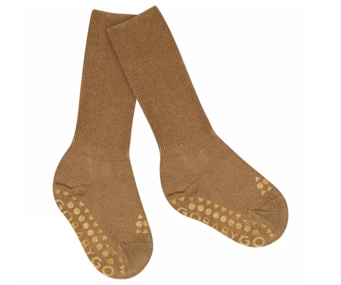 GoBabyGo Calcetines Suela Antideslizante Bambú Apple Cinnamon