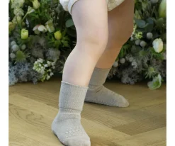 GoBabyGo Calcetines Suela Antideslizante Bambú Forest Green^ Gateo