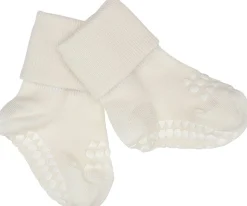GoBabyGo Calcetines Suela Antideslizante Bambú Blanco Roto