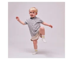 GoBabyGo Calcetines Suela Antideslizante Algodón Sports Yellow