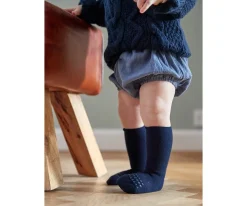 GoBabyGo Calcetines Suela Antideslizante Bambú Dark Blue^ Gateo