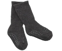 GoBabyGo Calcetines Suela Antideslizante Algodón Orgánico Grey Melange