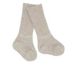 GoBabyGo Calcetines Suela Antideslizante Lana Merino Sand^ Gateo