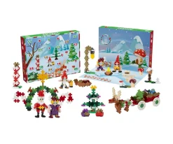 Niños Plus Plus Calendario de Adviento Santa's World 600 Piezas