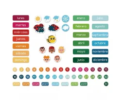 Niños Janod Calendario Magnético