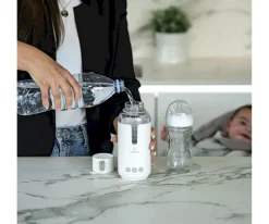 Izybaby Calienta Biberones Nomad Blanco