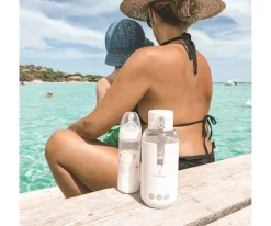 Izybaby Calienta Biberones Nomad Blanco