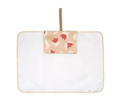 Nobodinoz Cambiador de Viaje Impermeable Hyde Park Red Tulips^Niños Cambiadores Para Bebés