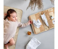 Lassig Cambiador Portátil Beige / Camel^Niños Cambiadores Para Bebés