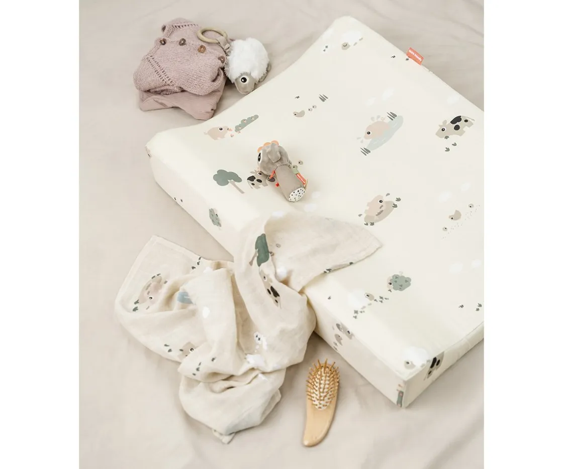 Done by Deer Cambiador Tiny Farm Sand^Niños Cambiadores Para Bebés