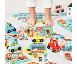 Niños Janod Camión de Bomberos de Ciudad Cross Roads