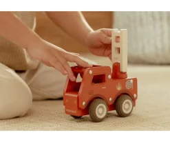 Niños Little Dutch Camión de Bomberos de Madera FSC
