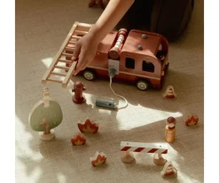 Niños Little Dutch Camión de Bomberos de Madera FSC