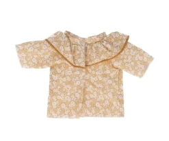 Tutete Textil Camisa Cutie con Volante Floral Hiladi para Muñeco^Niños Accesorios Para Muñecas