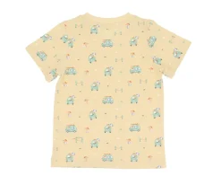 Monnëka Camiseta Algodón Surf Van^ Ropa Infantil