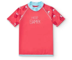 BTBOX Camiseta Manga Corta Protección Solar Strawberries^ Camisetas Protección Solar