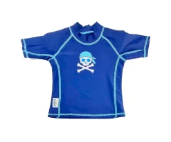 BTBOX Camiseta Protección Solar Manga Corta Piratas^ Camisetas Protección Solar
