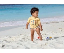 Lassig Camiseta Protección Solar Manga Corta Waves Peach^ Camisetas Protección Solar