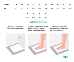 Igor Cangrejeras Infantil Nico Marfil Océano^ Calzado Infantil