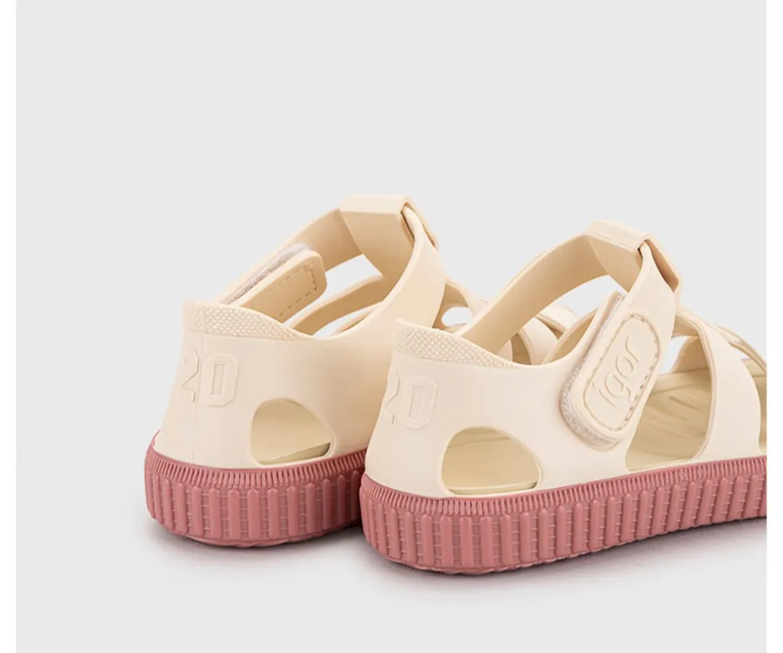 Igor Cangrejeras Infantil Nico Marfil Rosa