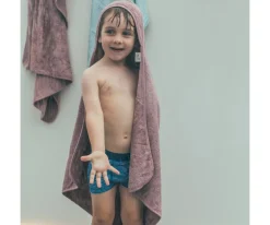 Niños Timboo Capa / Toalla de Baño Grande Daisy White Personalizable