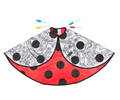 Great Pretenders Capa Disfraz Lady Bug para Colorear 4-7 Años^Niños Disfraces Para Niños