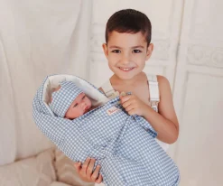 Así Capazo de Tela para Muñecos Colección Noel^Niños Accesorios Para Muñecas