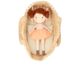 Niños Monnëka Capazo Muñecas Stripes Pink